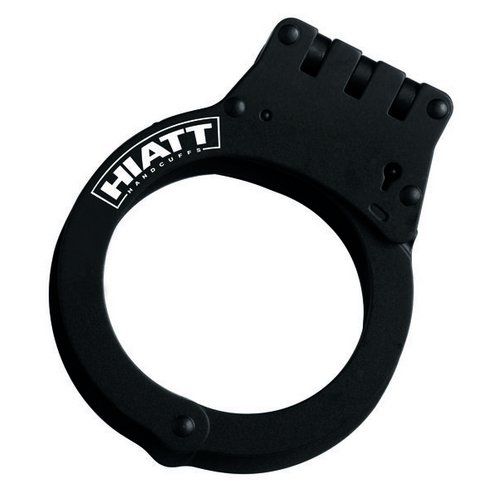 Hiatt Oversized Steel Hinge Handcuffs | Five-O Depot