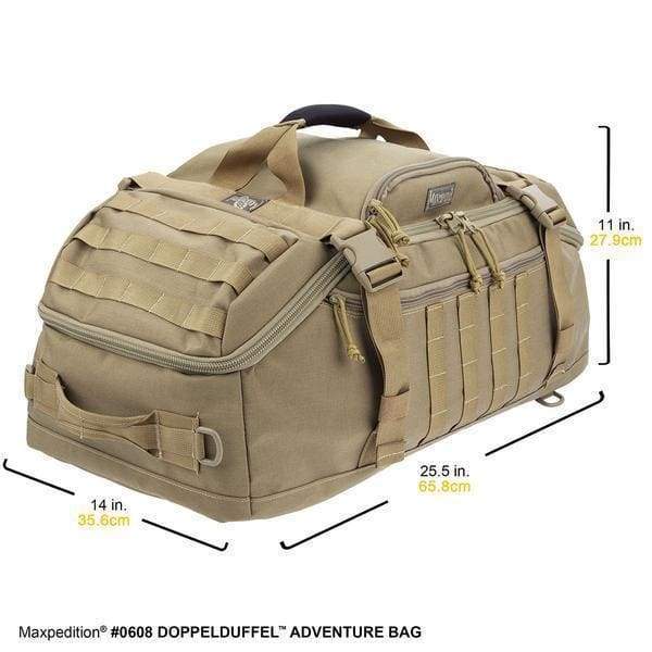 Maxpedition Doppel Duffel Adventure Bag | Five-O Depot