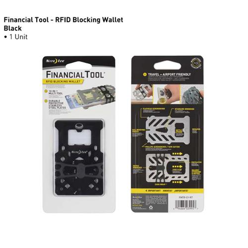 Nite-Ize Financial Tool RFID Blocking Wallet | Five-O Depot