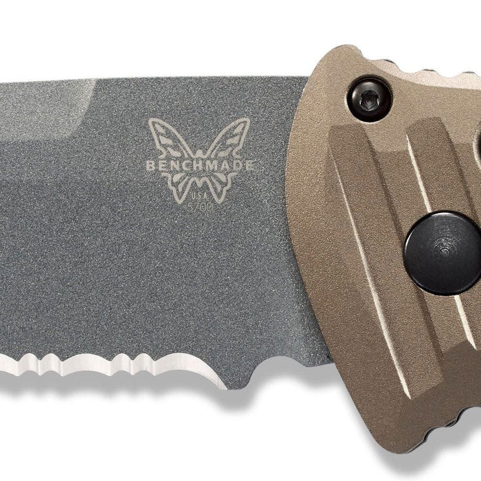 Benchmade 5700SGY-1 Auto Presidio II Knife | Five-O Depot