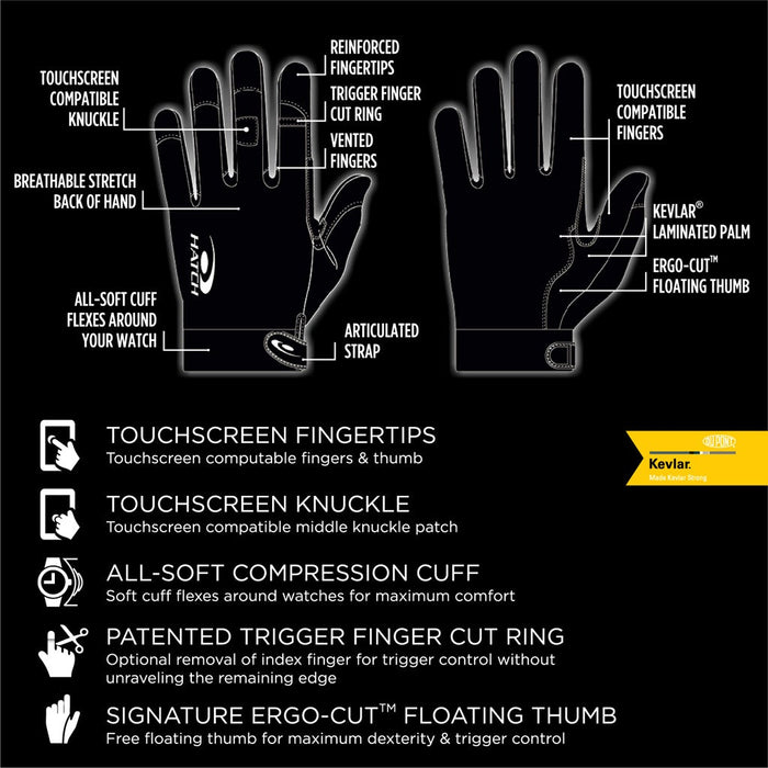 Hatch TSK325 Medium Cut-Resistant Gloves | Five-O Depot