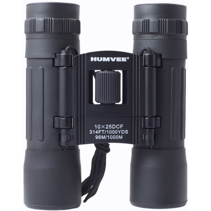Humvee 10x25 Rubber Coated Compact Binoculars | Five-O Depot