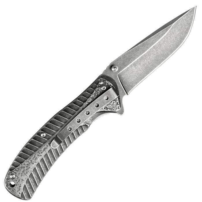 Kershaw Starter Assist Blackwash Knife | Five-O Depot