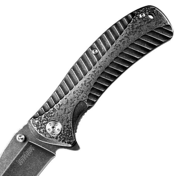 Kershaw Starter Assist Blackwash Knife | Five-O Depot