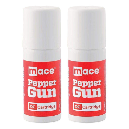 Mace Pepper Gun 2-Pack OC Refill Cartridges | Five-O Depot