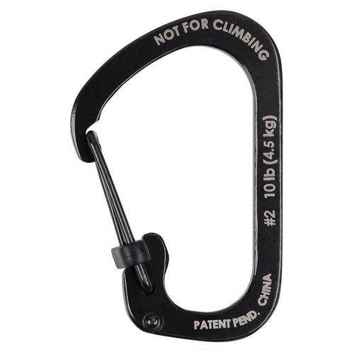 Nite-Ize Carabiner Slidelock Steel #2 | Five-O Depot