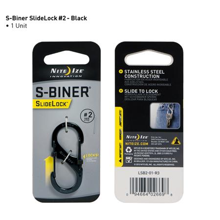 Nite-Ize Sidelock Steel S-Biner | Five-O Depot