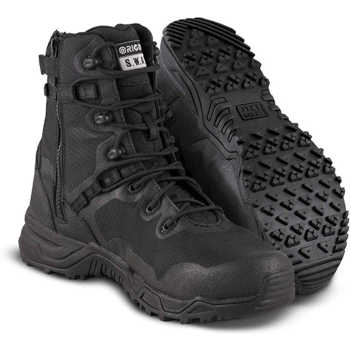 Original SWAT Alpha Fury 8" Side-Zip Boots | Five-O Depot