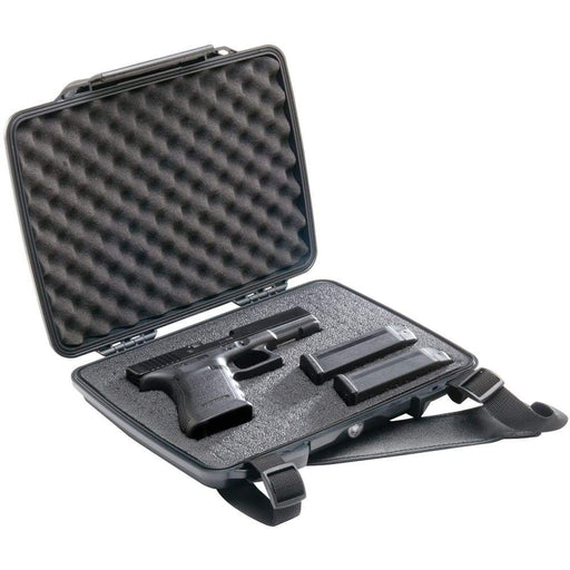 Pelican P1075 Hardback Pistol & Accessory Case | Five-O Depot