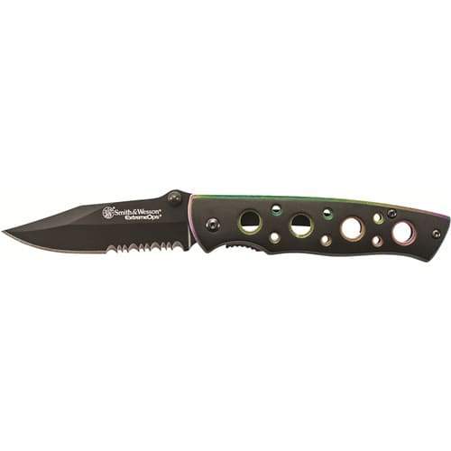 Smith & Wesson Extreme Ops Framelock Folder Knife | Five-O Depot