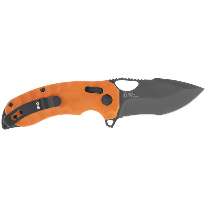 SOG Knives Kiku XR LTE Knife (Orange) | Five-O Depot
