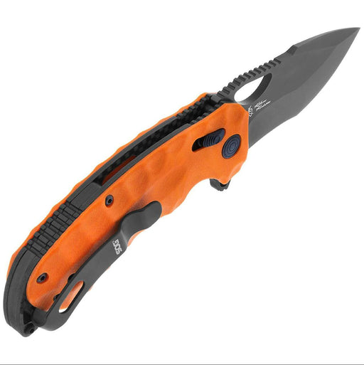 SOG Knives Kiku XR LTE Knife (Orange) | Five-O Depot