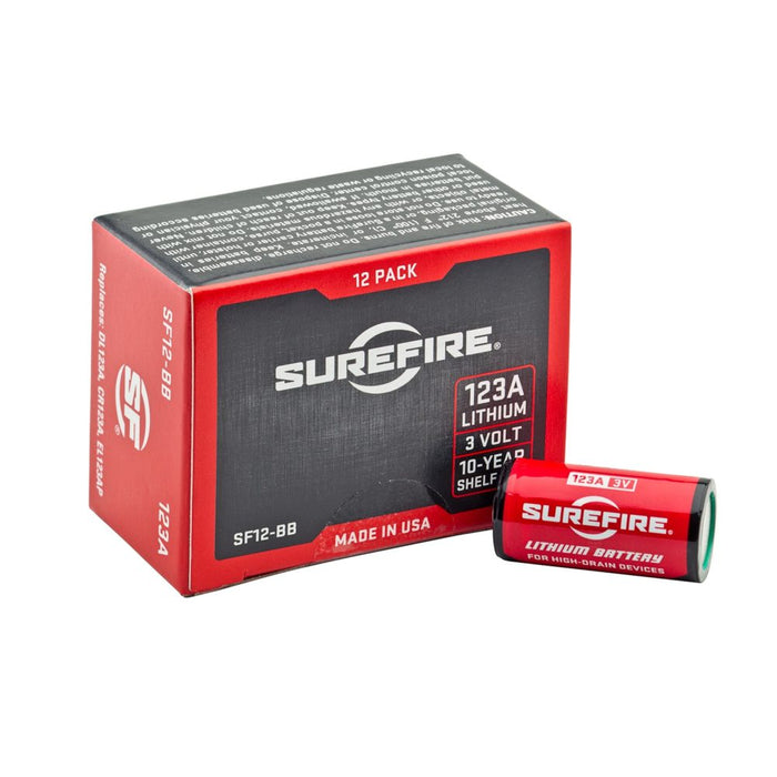 Surefire 123A Lithium Batteries | Five-O Depot