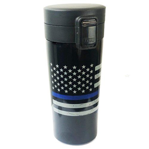 Thin Blue Line "American Flag" Tumbler | Five-O Depot