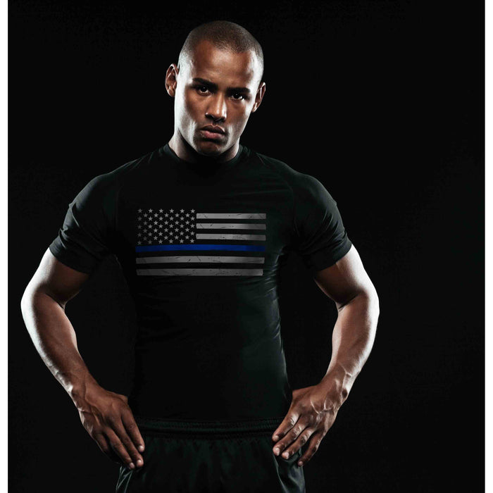Thin Blue Line Men's Classic Performance T-Shirt | Five-O Depot