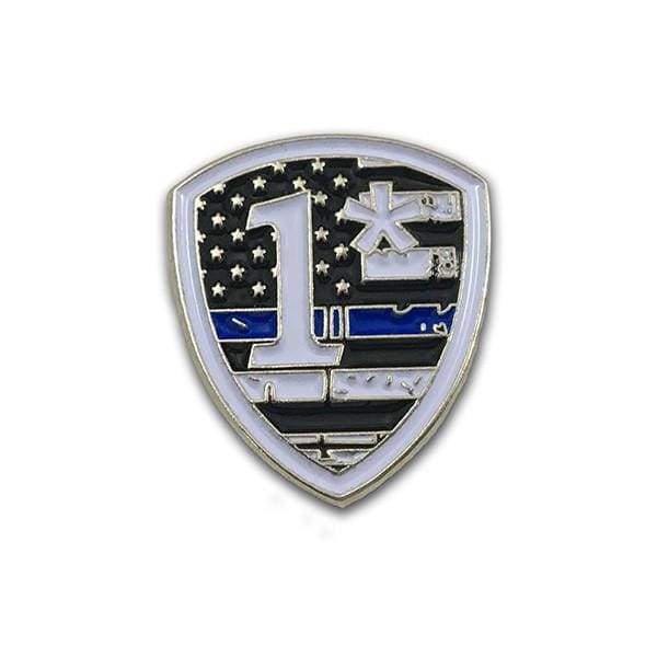 Thin Blue Line Uniform Pins | Five-O Depot