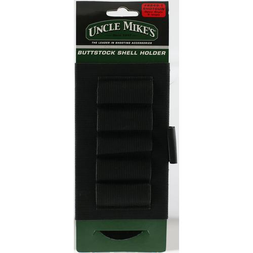 Uncle Mike's Buttstock Shell Holder | Five-O Depot