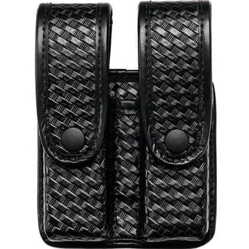 Uncle Mike's Double Magazine Basketweave Case | Five-O Depot